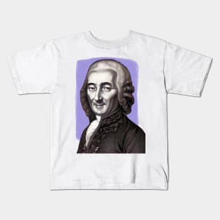 Italian Composer Luigi Boccherini illustration Kids T-Shirt